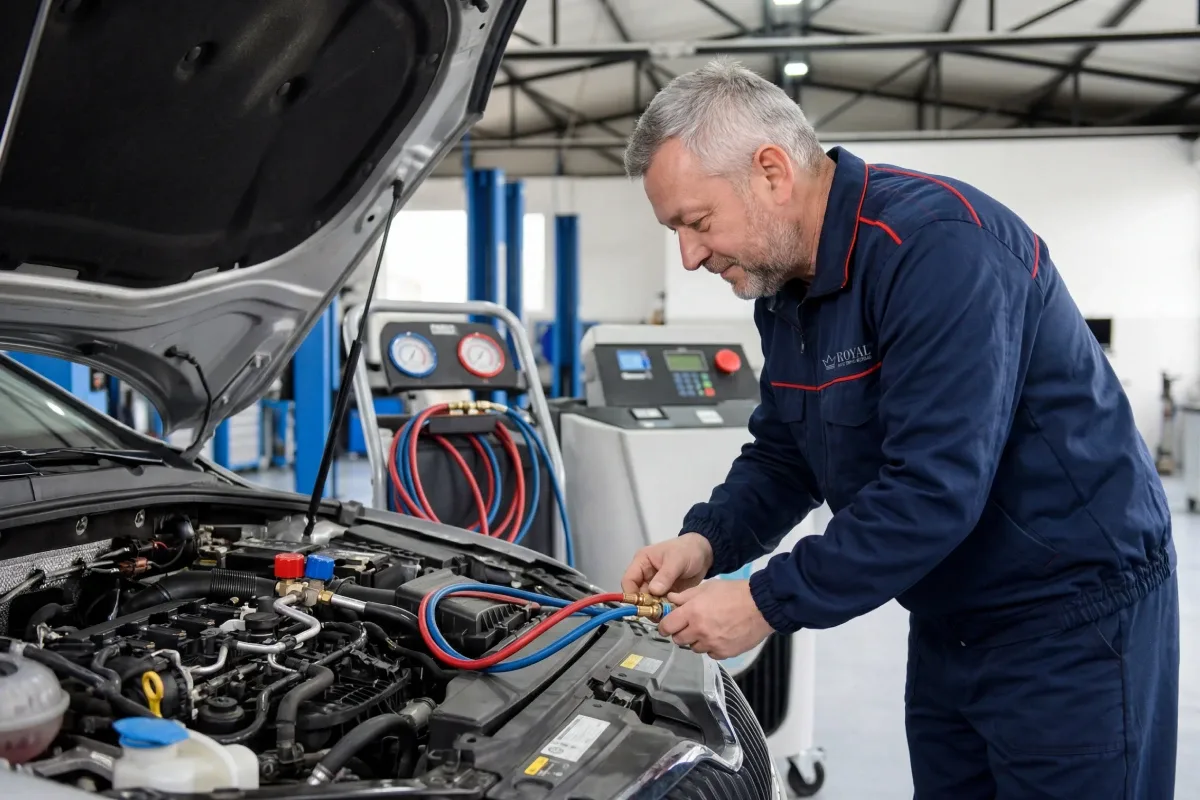 Royal auto servis Beograd | Servisiranje klima uređaja
