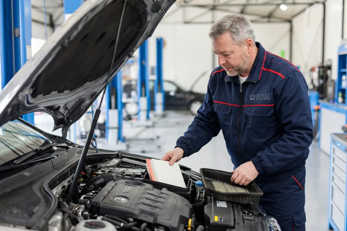 Royal auto servis Beograd | Zamena filtera vazduha, goriva i kabine