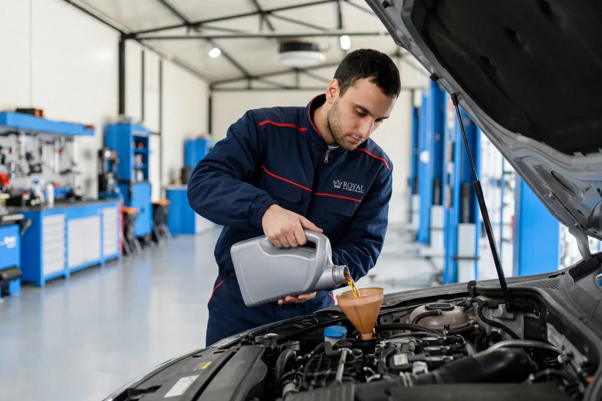 Royal auto servis Beograd | Zamena ulja i filtera