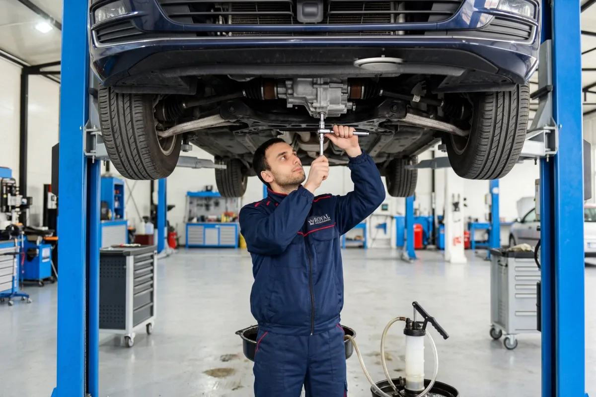 Royal auto servis Beograd | Zamena ulja u diferencijalu